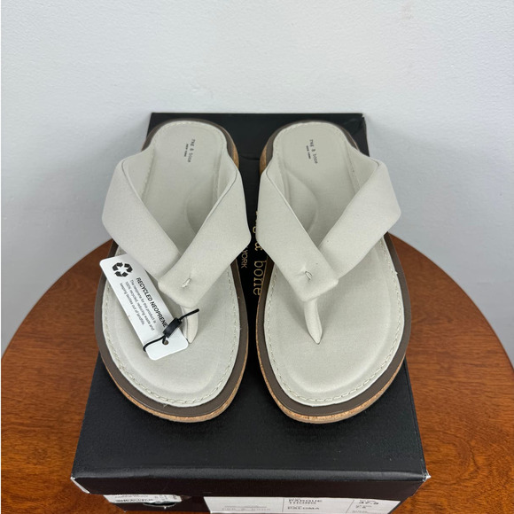 rag & bone Parque Thong Sandals in Paloma Size 7.5 - Picture 2 of 9